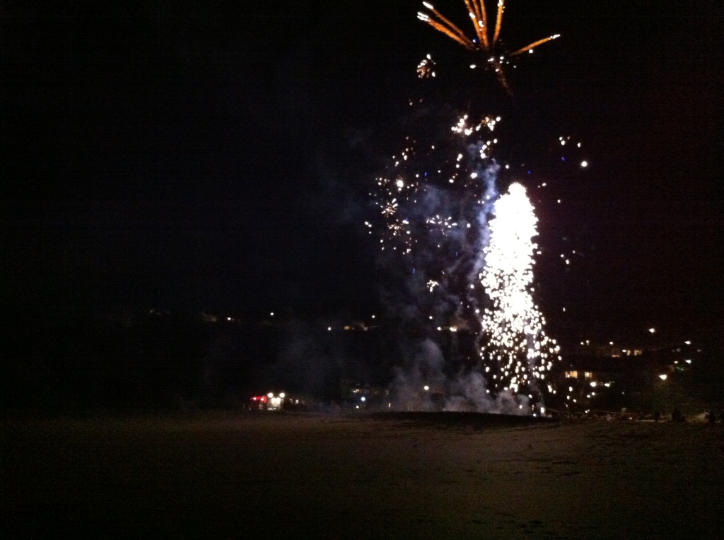 Fireworks on Porthminster