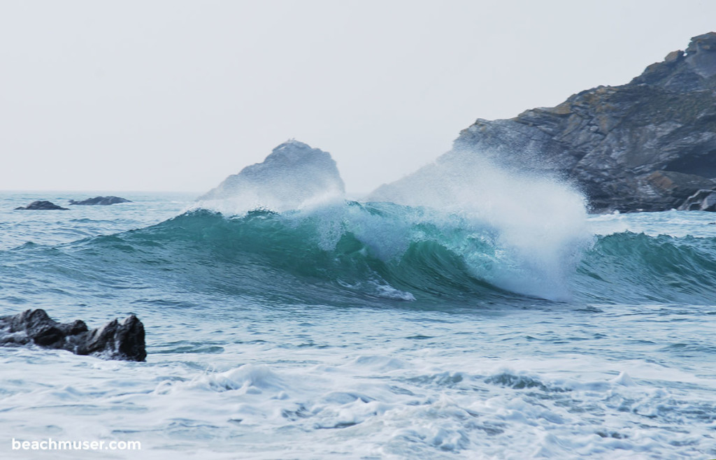 Church Cove Beach Rolling Wave