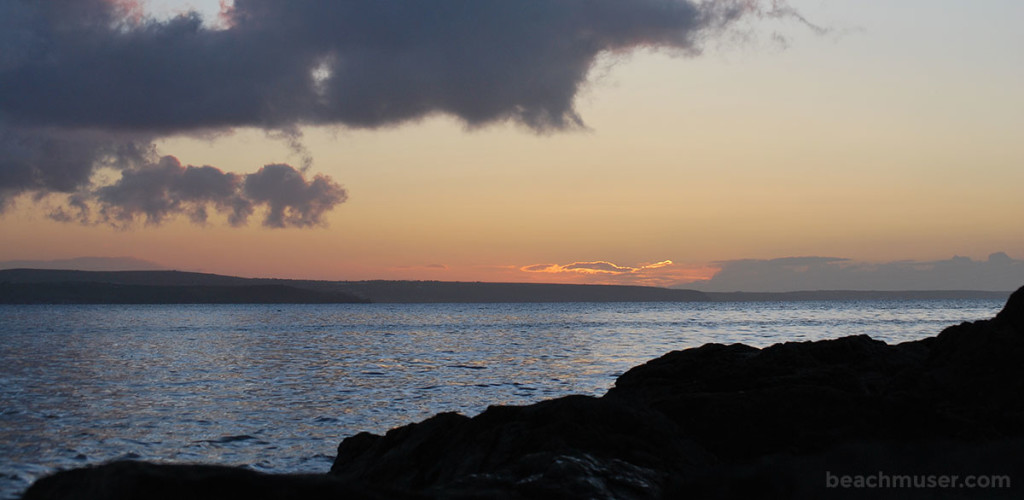 Mousehole Sunrise out to the headland