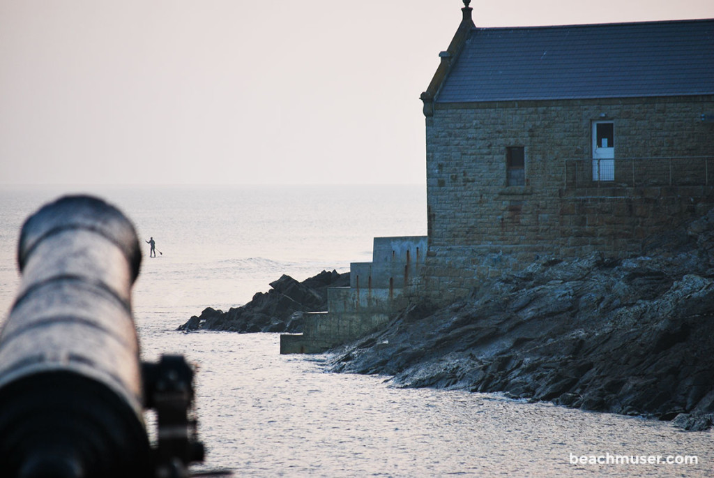 Porthleven SUP from the Canon