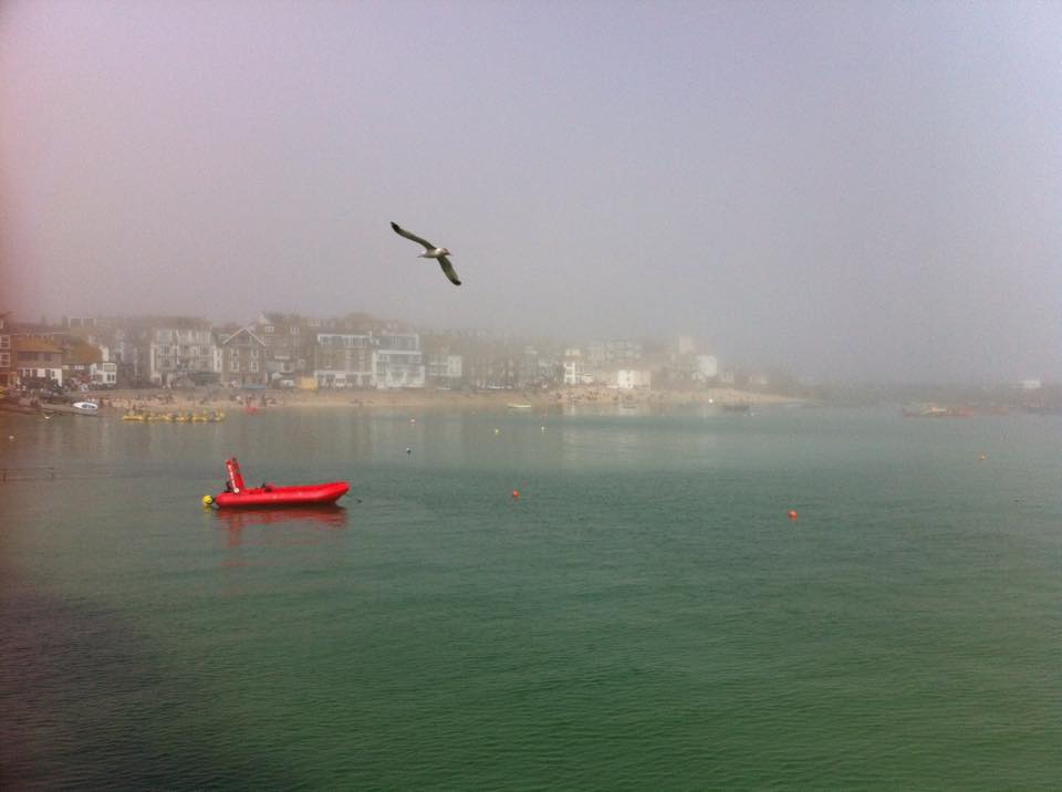 St Ives Harbour Fog