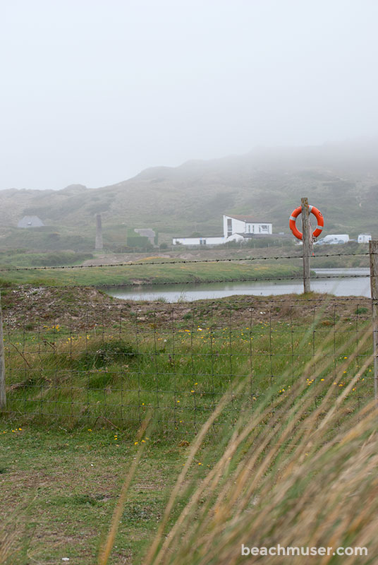 Gwithian Towans Life Buoy Portrait