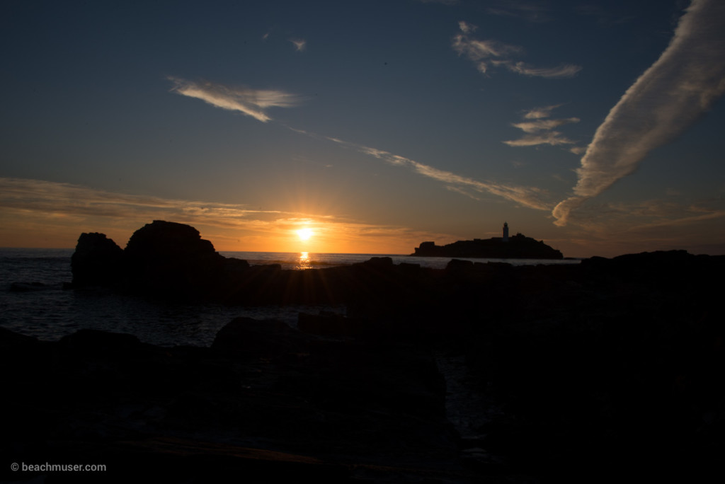 Dove Godrevy Sunset