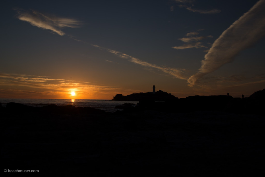 Godrevy Lighthouse White Dove Cloud