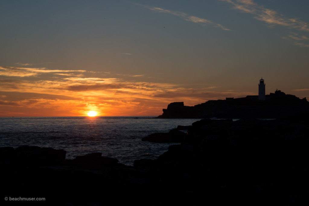 Sunset at Godrevy