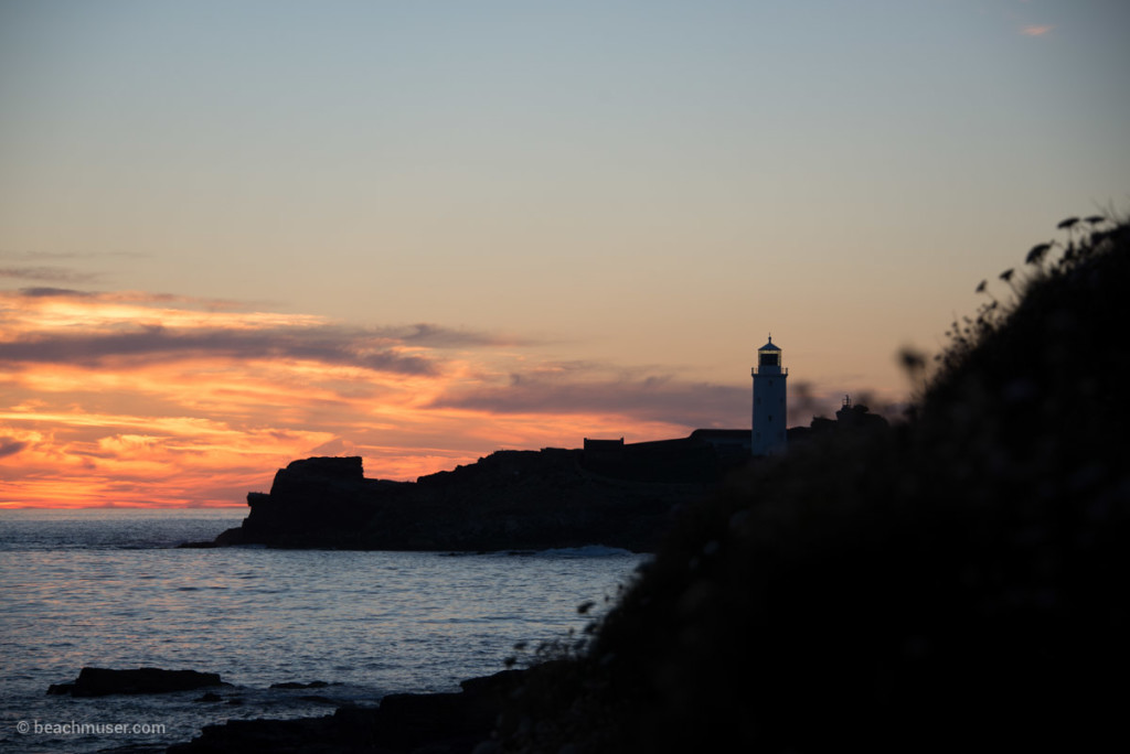 Sunset Godrevy Thrift